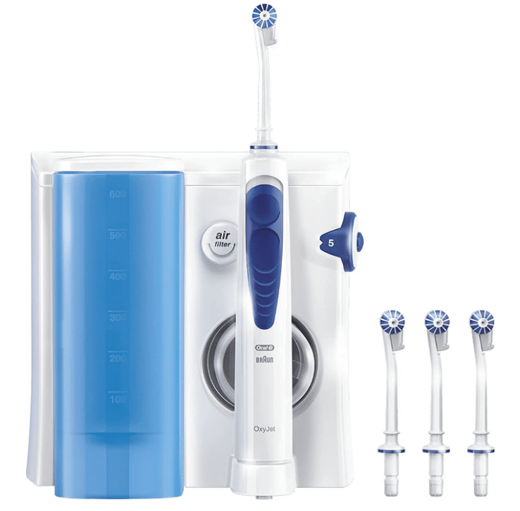 Jet dentaire hydropulseur Oral-B Oxyjet ses fonctions